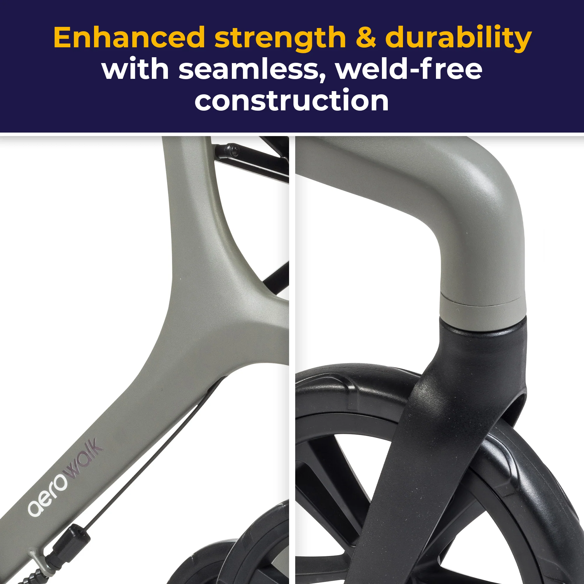 AeroWalk Ultra-Lite Rollator - Image 46