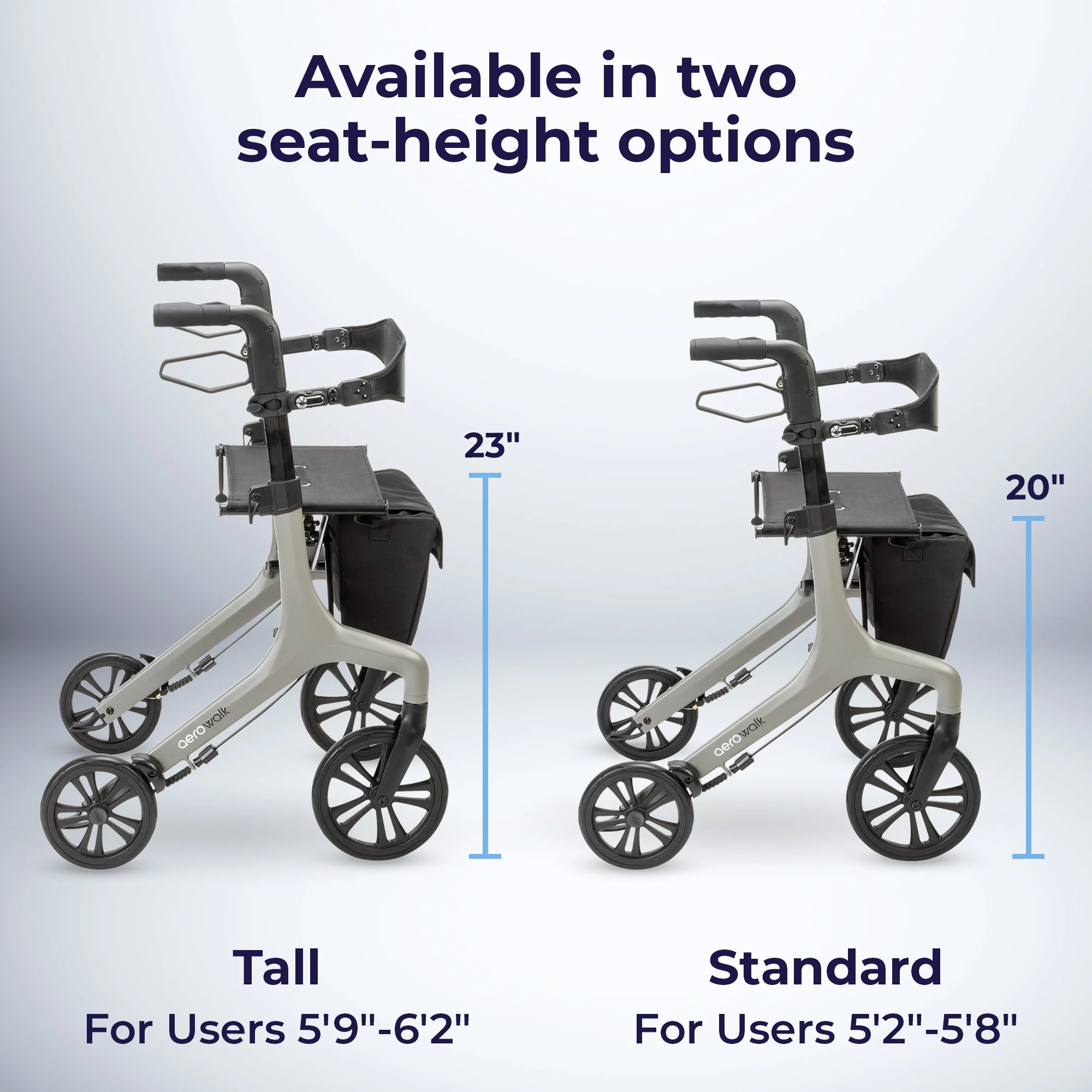 AeroWalk Ultra-Lite Rollator - Image 58