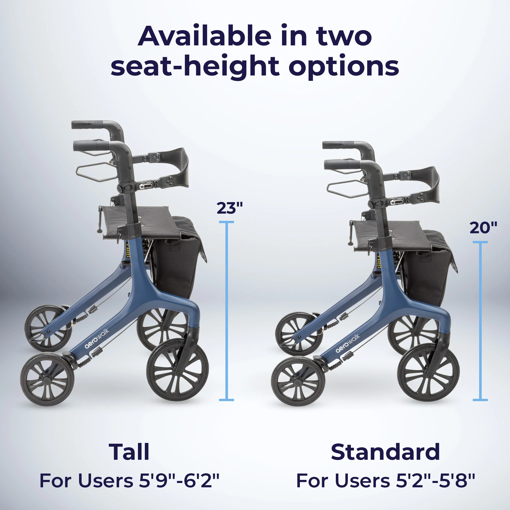 AeroWalk Ultra-Lite Rollator - Image 59