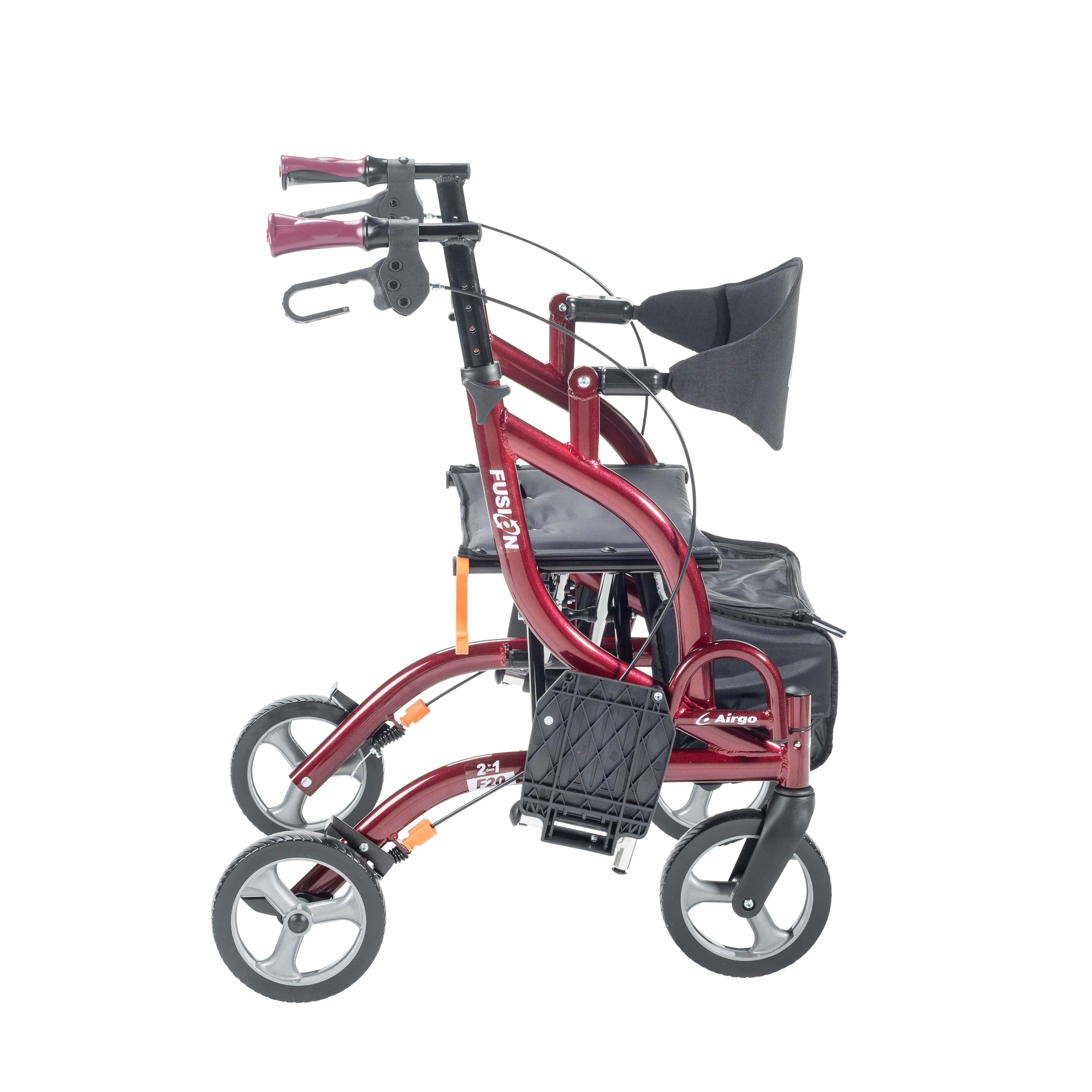 Airgo Fusion F20 Side-Folding Rollator & Transport Chair - Image 6
