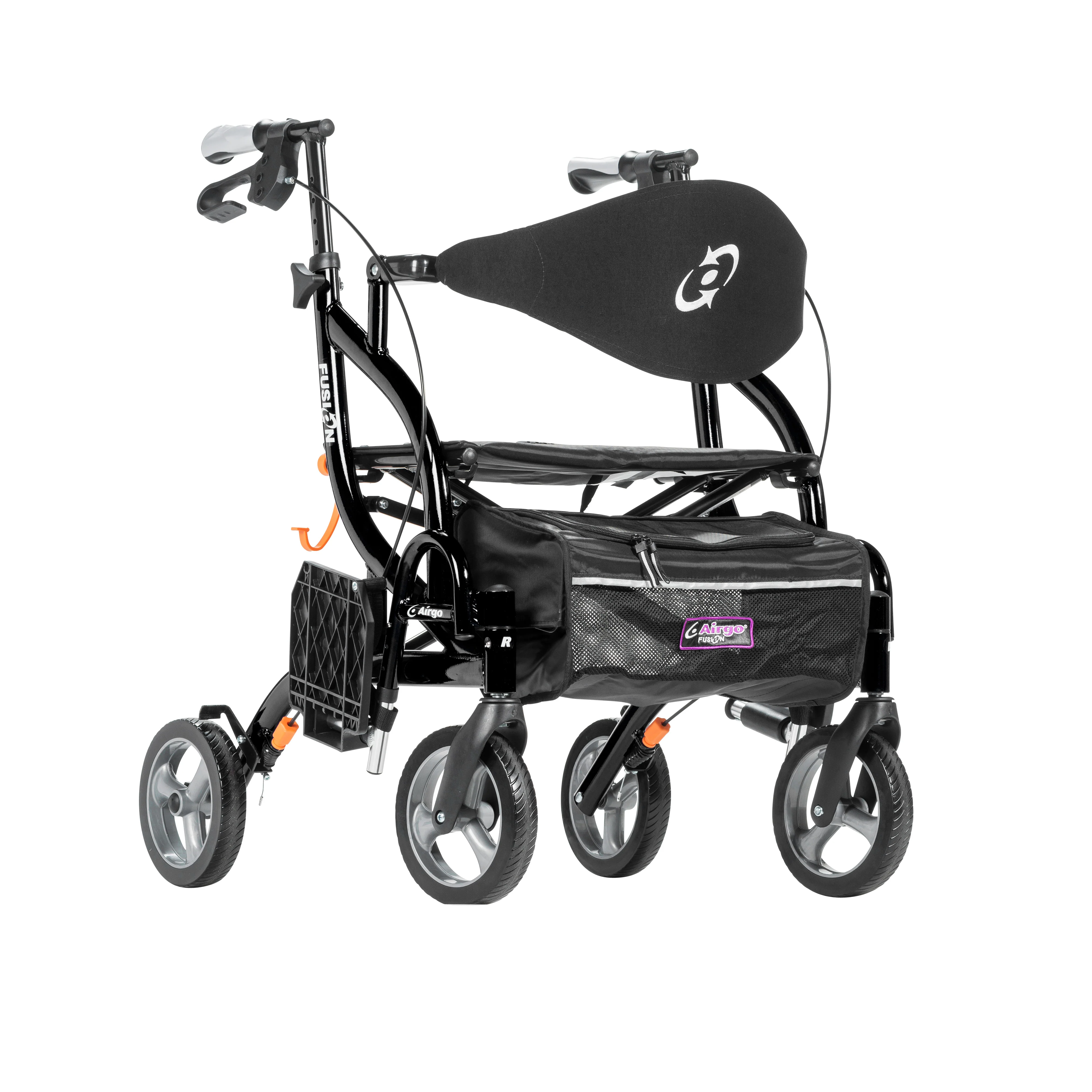 Airgo Fusion F20 Side-Folding Rollator & Transport Chair - Image 8