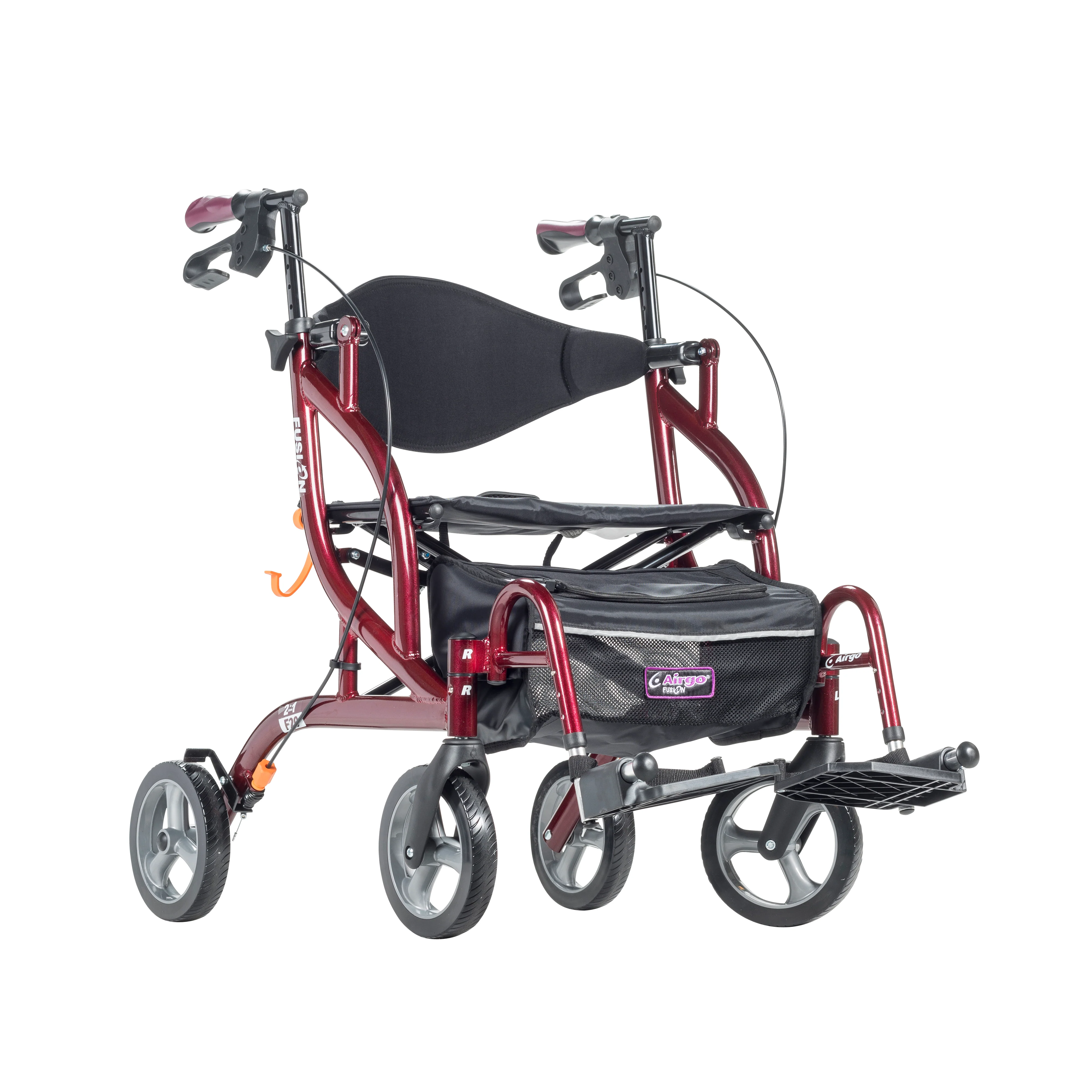 Airgo Fusion F20 Side-Folding Rollator & Transport Chair - Image 9