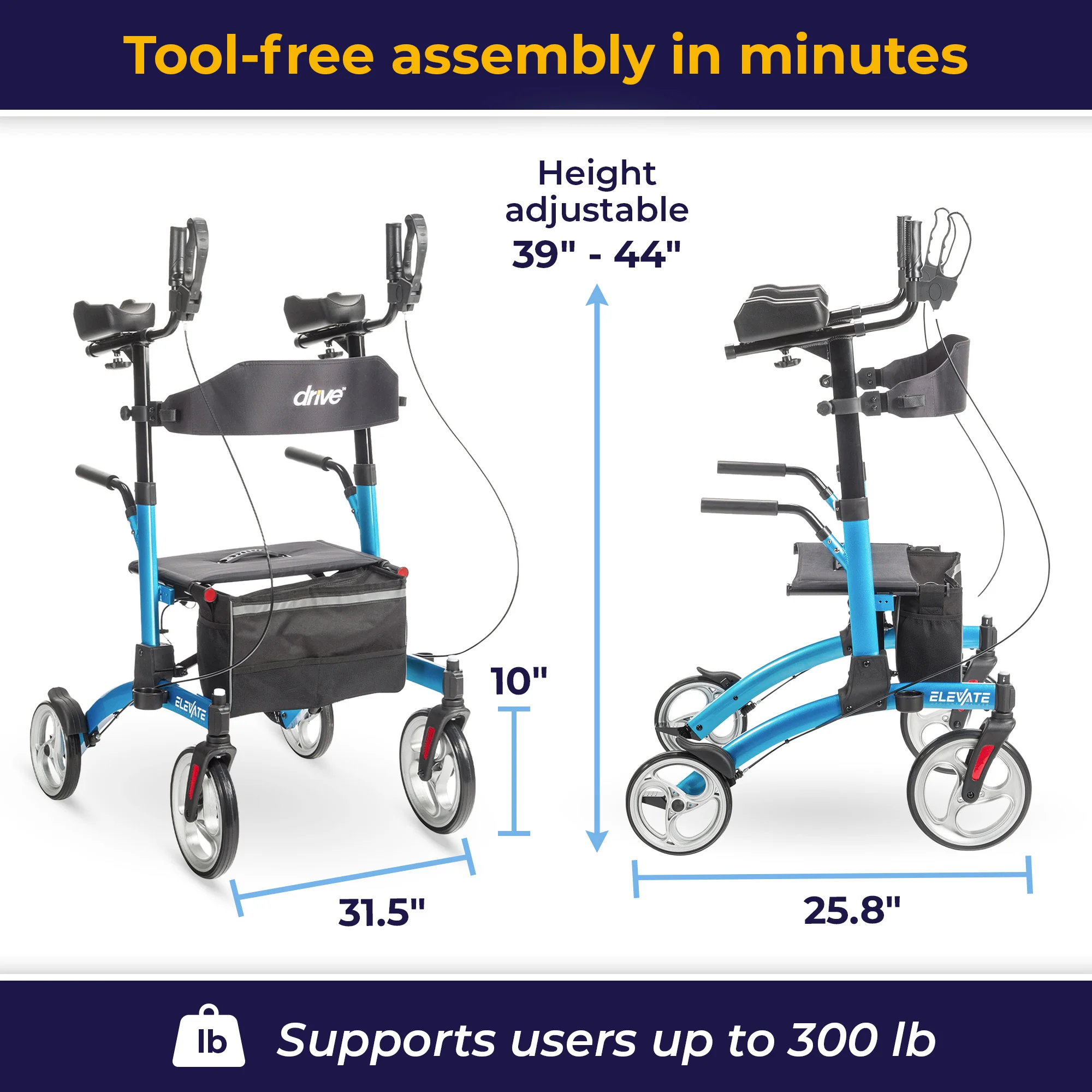 Elevate Upright Walker - Image 15