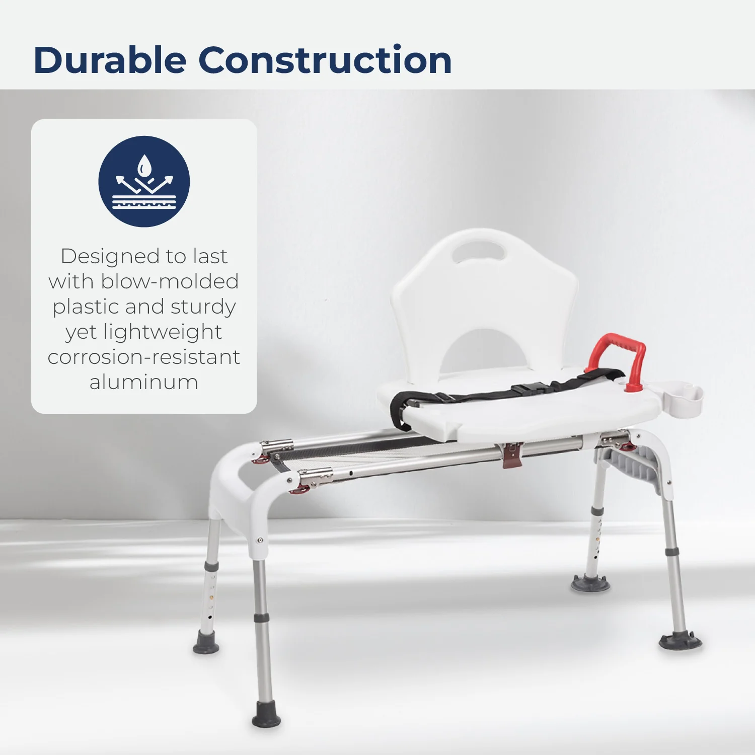 Folding Universal Sliding Transfer Bench - Image 7