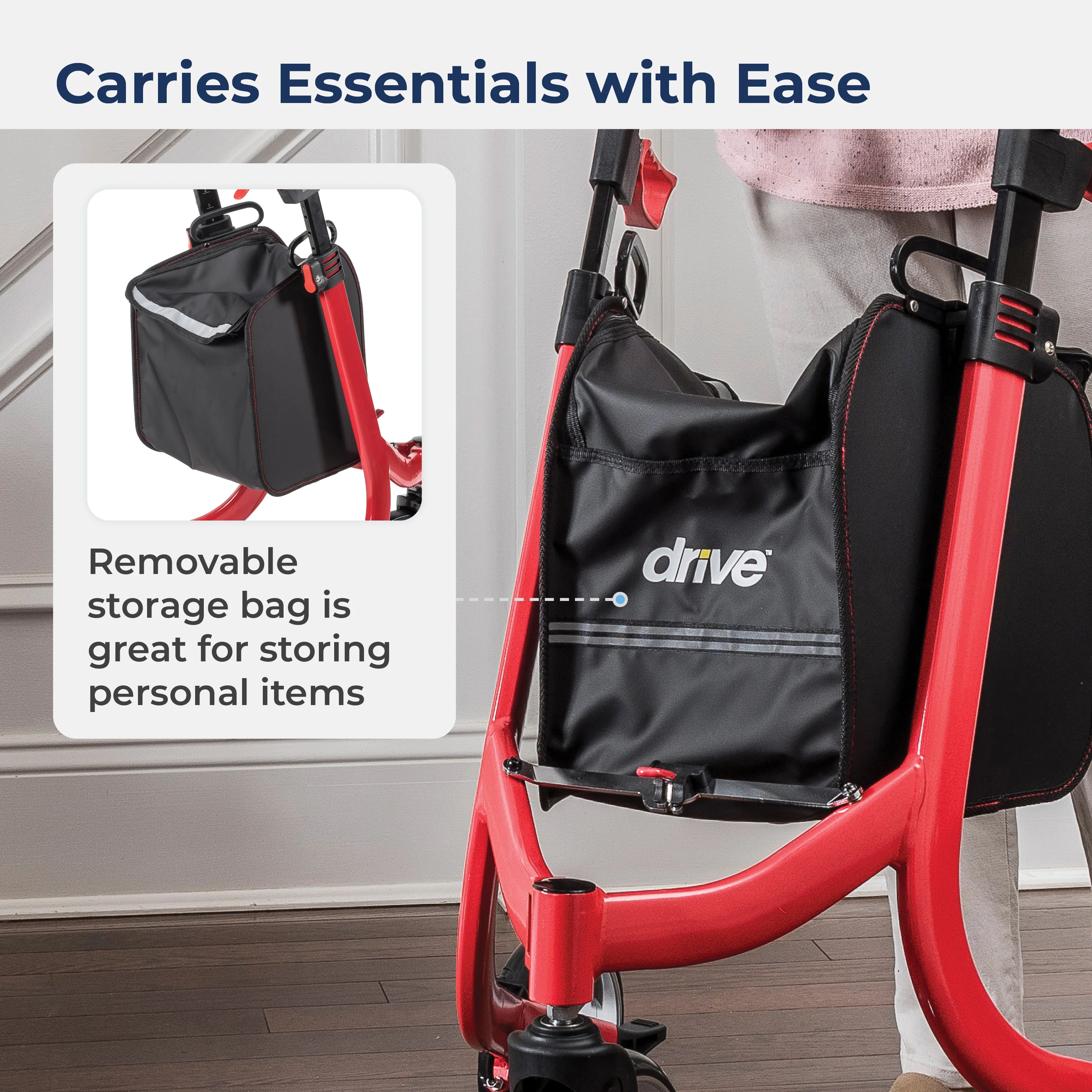 Nitro® 3-Wheel Rollator - Image 5