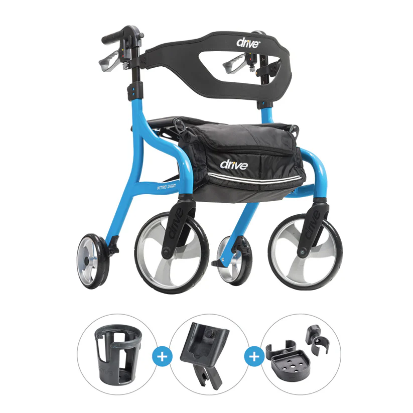 Nitro® Sprint Rollator with Accessories - Image 17